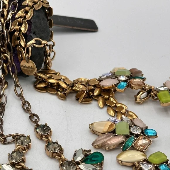 Glam elegant bundle JCrew necklaces lining 4 - Picture 6 of 16